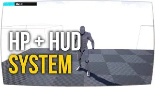 Lebenssystem + HUD HP Balken + Damage Zone ► Unreal Engine Tutorial 