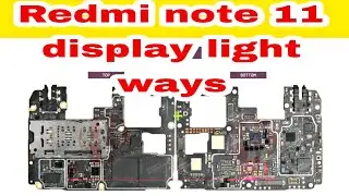 Redmi  note 11 display light problem solution