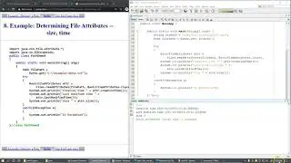 10.5 Determining Basic File Attributes