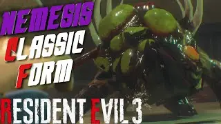 Resident Evil 3 Remake - Classic Nemesis Ultimate Form Mod