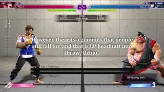 SF6 - Using Perfect Parry Drive Rush OS Against E Honda's Headbutts