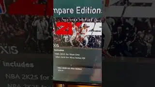 NBA 2k25 On the Xbox Series S