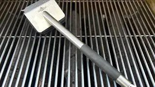 Bristle Free Grill Cleaning Brush Works Great!