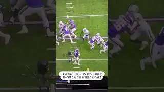 JJ McCarthy Had The BEST Rookie Debut | #jjmccarthy #vikings #nfl #qb #michigan