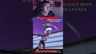 QUANDO VOCÊ CONSEGUE MATAR UM NA CAGADA KKKK #arlindoigao  #fortnite  #clips  #shorts