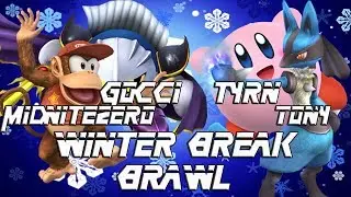 Winter Break Brawl | Team Friendlies MidniteZer0+Gocci Vs Tyrn+Anthony