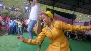 लाइव धमाल भद्राज मेला 2017 दिनांक 17 .8.2017 नाटी किंग जौनसार धर्मेन्द्र परमार ।
