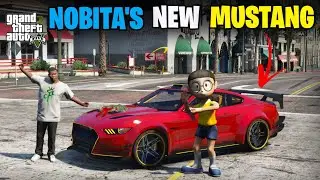 Nobita's New Sports Car Gta5😍| Nobita In Gta5 | Evil Army #gta5 #nobita #shinchan