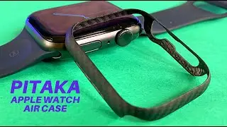 Pitaka Air Case for the Apple Watch! Aramid Fiber Apple Watch Case!! Series 4 & Series 5 Apple Watch
