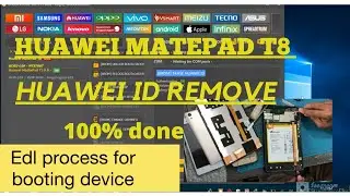 Huawei matepad T8 Huawei ID Remove using unlocktool😀😜 //very easy
