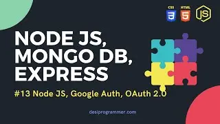 Node JS, Express JS, Google Authentication, OAuth 2.0 | 