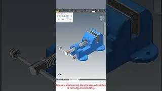 #benchvise #dynamicsimulation #animation | #autodesk #inventorshorts | #youtubeshorts | #shortsvideo