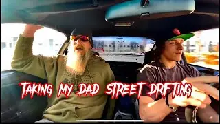 Taking my DAD STREET DRIFTING !