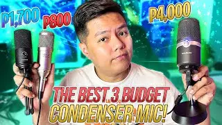 Best Budget Condenser Mics For Streaming & Recording | USB Mics