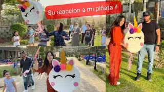 Piñata por primera vez en Egipto + Como reaccionaron los niños