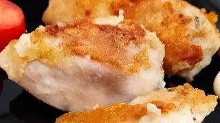 Грудка в сухарях. Ужин быстро! #Shorts