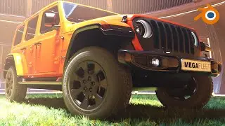 Get 300 cars for Blender || Mega Fleet review