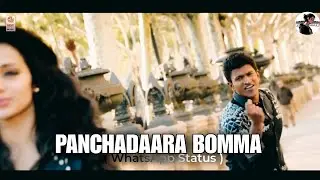 Panchadara Bomma Ft. Dr Puneeth Rajkumar & Trisha Krishnan | Magadheera Whatsapp Status | Amv Flow