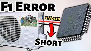 Why Inverter AC PCB Shows F1 Error Code | Is It Fixable?