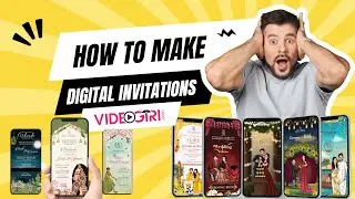 How To Make a Digital Invitations with VideoGiri  | Create Stunning Video Invitations Online