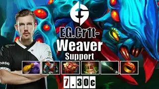 Weaver Support | EG.Cr1t- | BROKEN 7.30C WEAVER POS 4 | 7.30c Gameplay Highlights