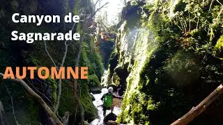Canyon de Sagnarade - Canyoning dans les Monts du Cantal - Aventure Cantalouse - Automne - 2021