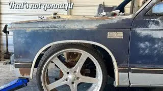 Quick update on the 89 s10 build. Unfortunate news but progress on the truck.