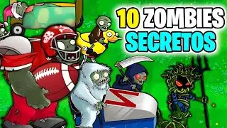 10 ZOMBIES SECRETOS que NADIE CONOCE de PVZ 1 'Hybrid' (Plantas Vs Zombies) PvZ Mod Chino: 植物大战僵尸杂交版