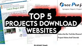 Best Project Downloading Websites  _ Source code | Documents | Website _