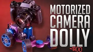 DIY 3D Printed Motorized Bluetooth Camera Dolly for under $100