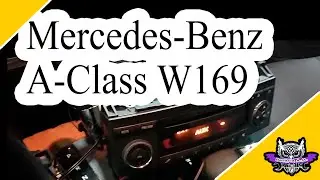 Mercedes A-Class W169 Bluetooth adapter installation from Aliexpress