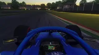 Fernando Alonso Alpine F1 Team Imola Morning Test // Renault Engine Sound Mod (Assetto Corsa Mod)