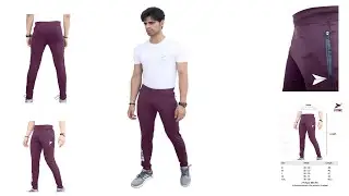 Fitinc Men's Slim Fit Track pants