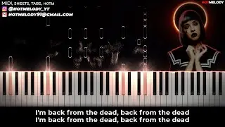 Melanie Martinez - DEATH piano karaoke