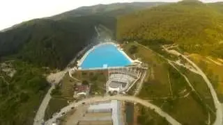 S500 over Germia swimming pool.