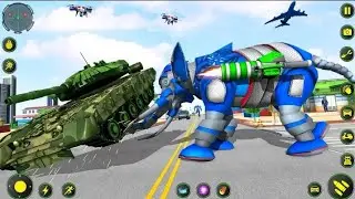 Elephant Robot Car: Robot Game Part-1