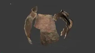 Digitally reconstructed ceramic vessel