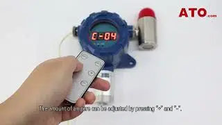 How to: Fixed Combustible Gas Detector Remote Control Setup