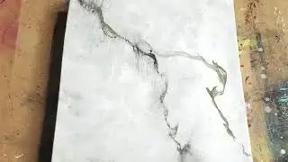 DIY Marble Faux Finish
