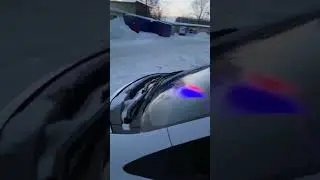 Стробоскоп внутрисалонный красный/белый/синий (5 режимов) в прикуриватель