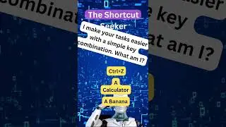 "Riddle #7: The Shortcut to Efficiency | What Am I? (Brain Teaser)"