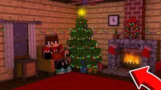 🎅 ЭТО САМЫЙ ЛУЧШИЙ ДОМ НА НОВЫЙ ГОД В MINECRAFT!!! 100% троллинг ловушка | Майнкрафт новогодний дом