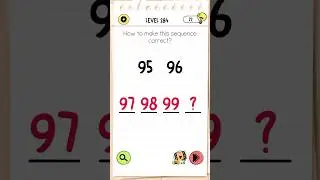 BT4 ( Level 281,282,283,284 ) solutions| brain test 4 game solve Answers| #iqtest #shorts #viral