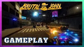 BRUTAL JOHN Full Demo Gameplay Walkthrough / [No Commentary]
