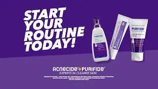 Acnecide + Purifide Clearer Skin Routine
