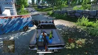 How to move 3 people with a 2 seat police car
