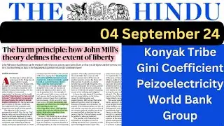 04 September 2024 The Hindu Newspaper Analysis