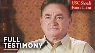 A Remarkable Survival: Escaping a Death Camp at 16 | Thomas Blatt | USC Shoah Foundation