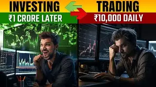 Which is Best for Beginners [ Trading Vs Investing ] Trading और Investing क्या RIGHT है ?