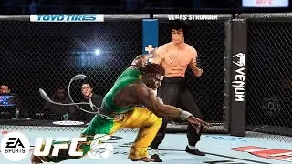 🐲 UFC5 Bruce Lee vs Eddy EA Sports UFC 5 - Epic Fight 🐲